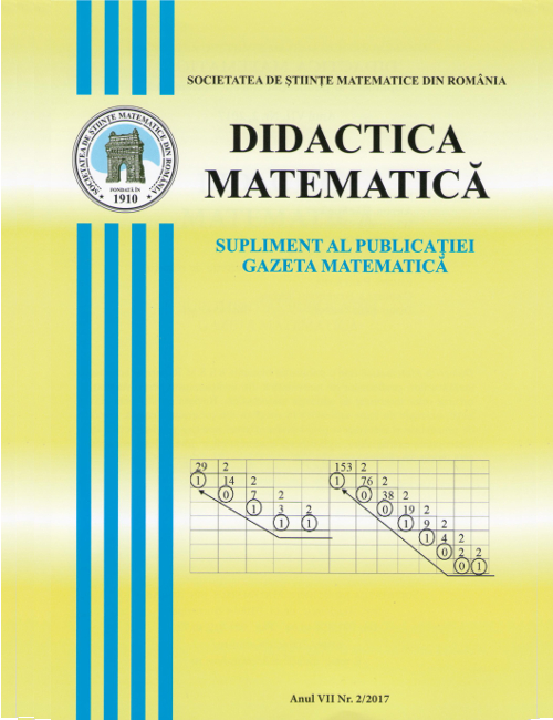 Didactica Matematica - nr. 2/2017