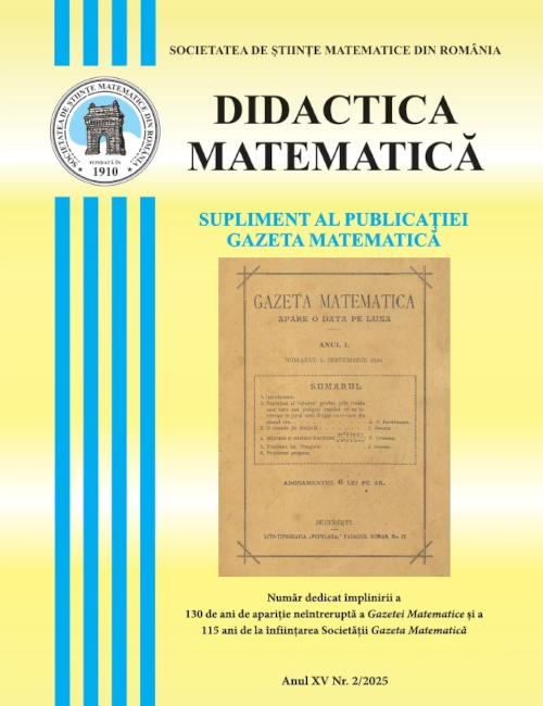 Didactica Matematica - nr. 2/2025