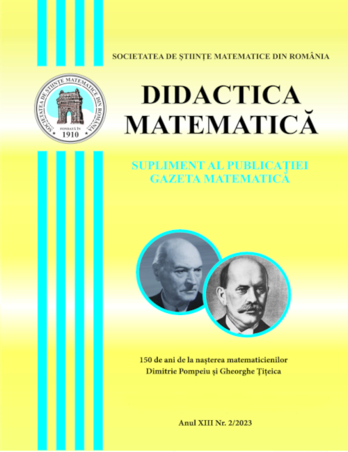 Didactica Matematica - nr. 2/2023